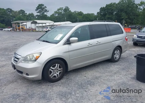 2007 Honda Odyssey Ex из США, поврежденный, VIN 5FNRL38457B439407